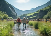 香溪谷升级，单日三千人前来溯溪