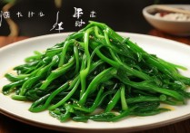 清炒油麦菜
