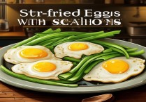 蒜苔炒蛋