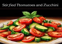 番茄炒西葫芦