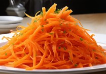 清炒胡萝卜丝