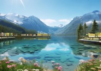 青海湖示范区展示生态旅游创建成果