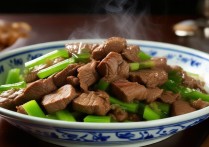 芹菜炒牛肉