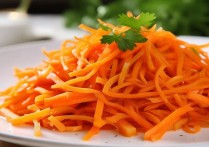 清炒胡萝卜丝