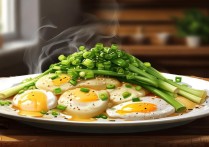 蒜苔炒蛋
