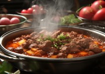 萝卜炖牛肉的做法