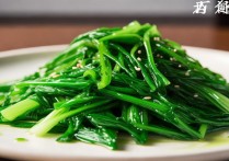 清炒油麦菜