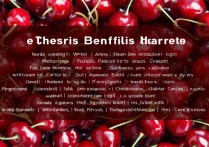 车厘子的营养价值