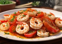 番茄炒虾仁