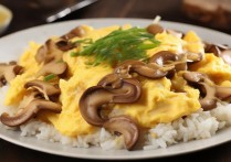 木须炒蛋饭