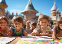 景点儿童画，孩子眼中的世界与游客视角的碰撞？