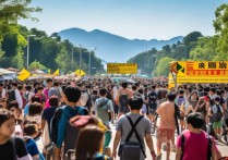 浙江多地为防台风紧急撤离景区游客