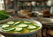 老黄瓜汤的做法