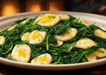 菠菜炒蛋