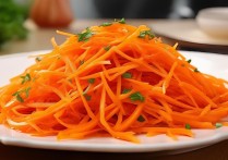 清炒胡萝卜丝
