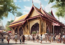 泰国著名旅游景点中，哪个自然风光与人文古迹结合最完美？