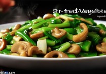 香菇炒青菜