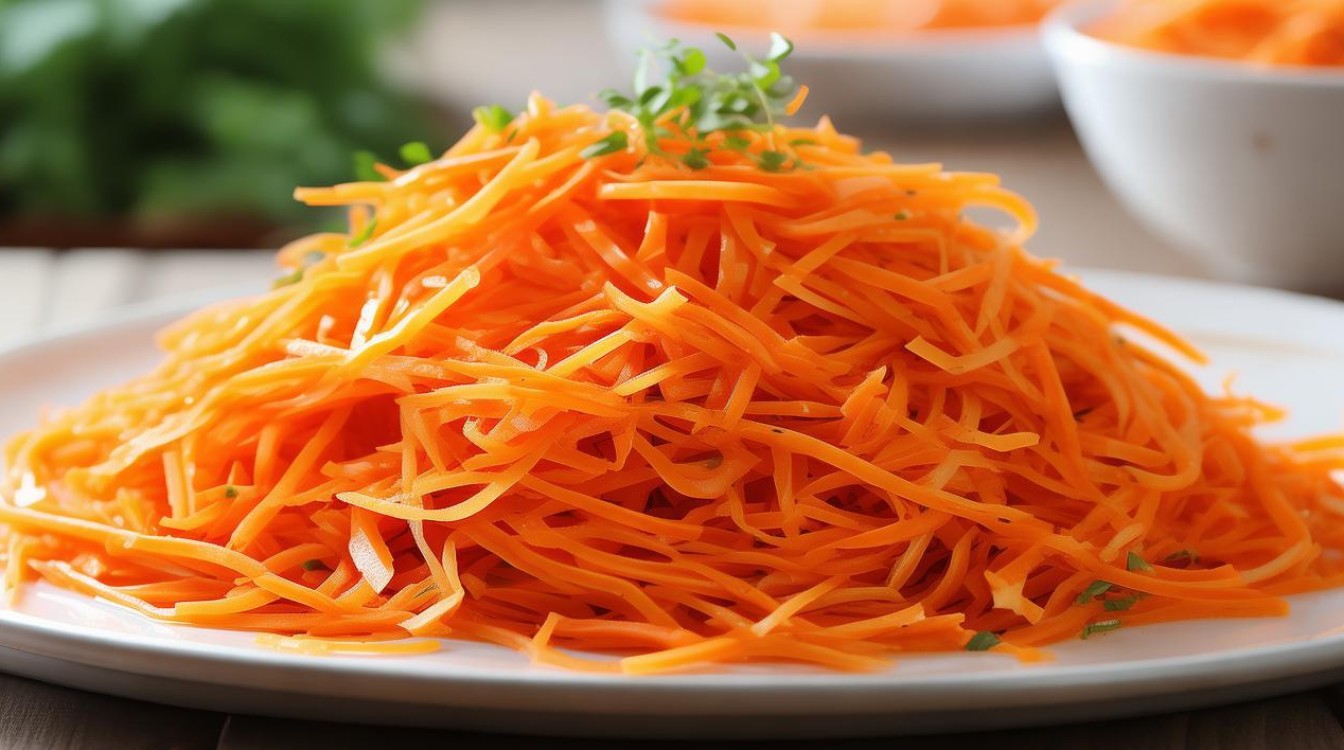 清炒胡萝卜丝 清炒胡萝卜丝