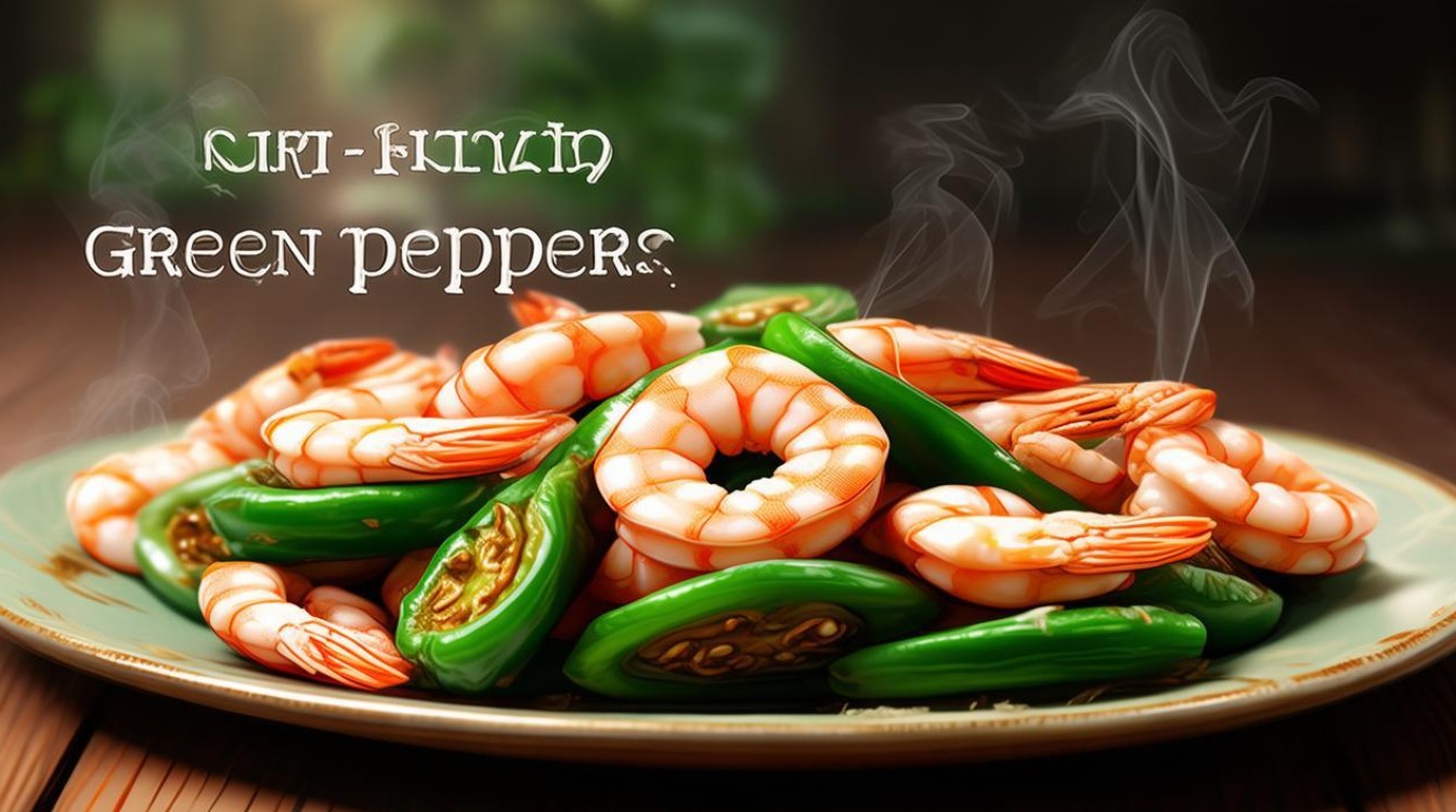 青椒炒虾仁 青椒炒虾仁