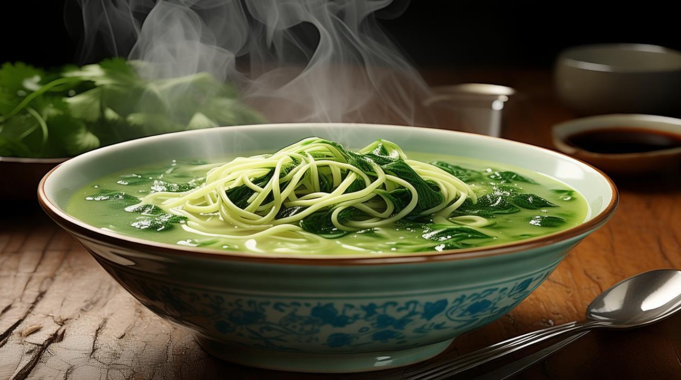 菠菜粉丝汤