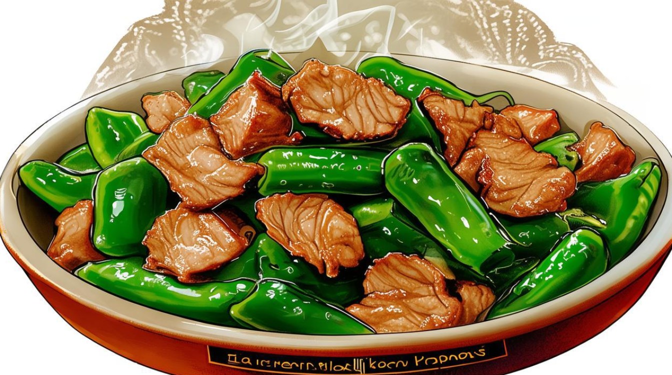 青椒炒肉