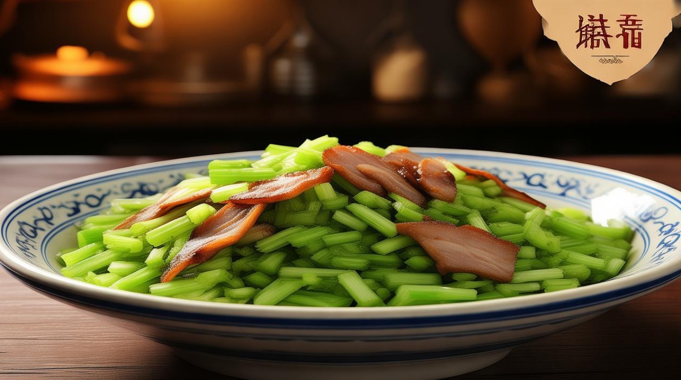 芹菜炒腊肉