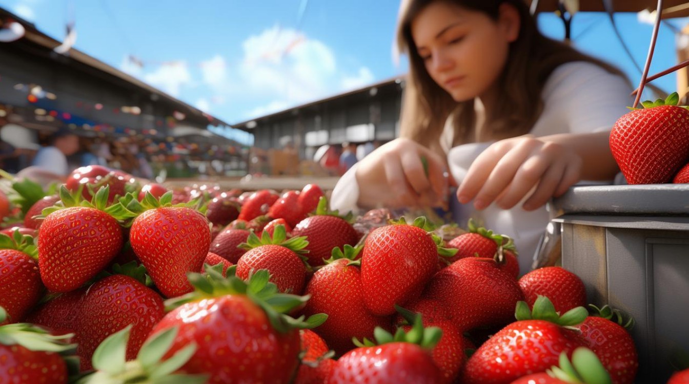 怎么挑选草莓