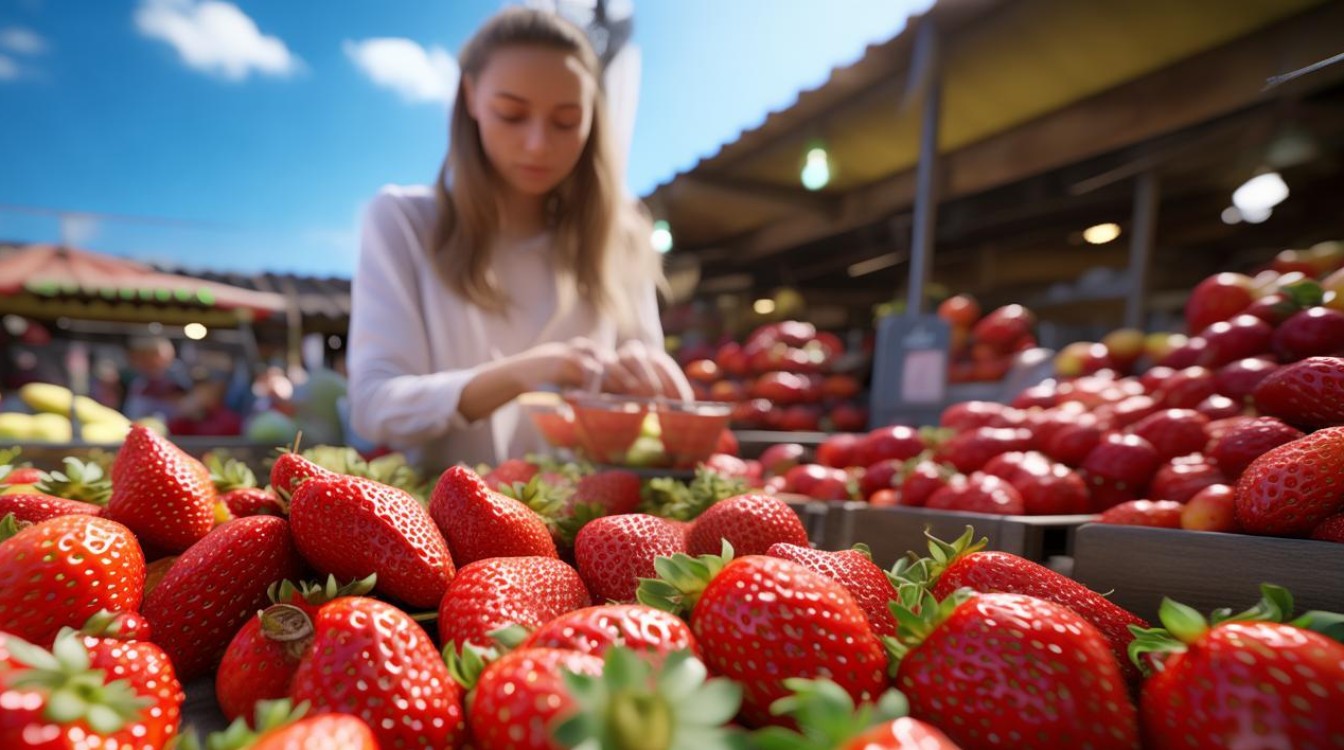 怎么挑选草莓