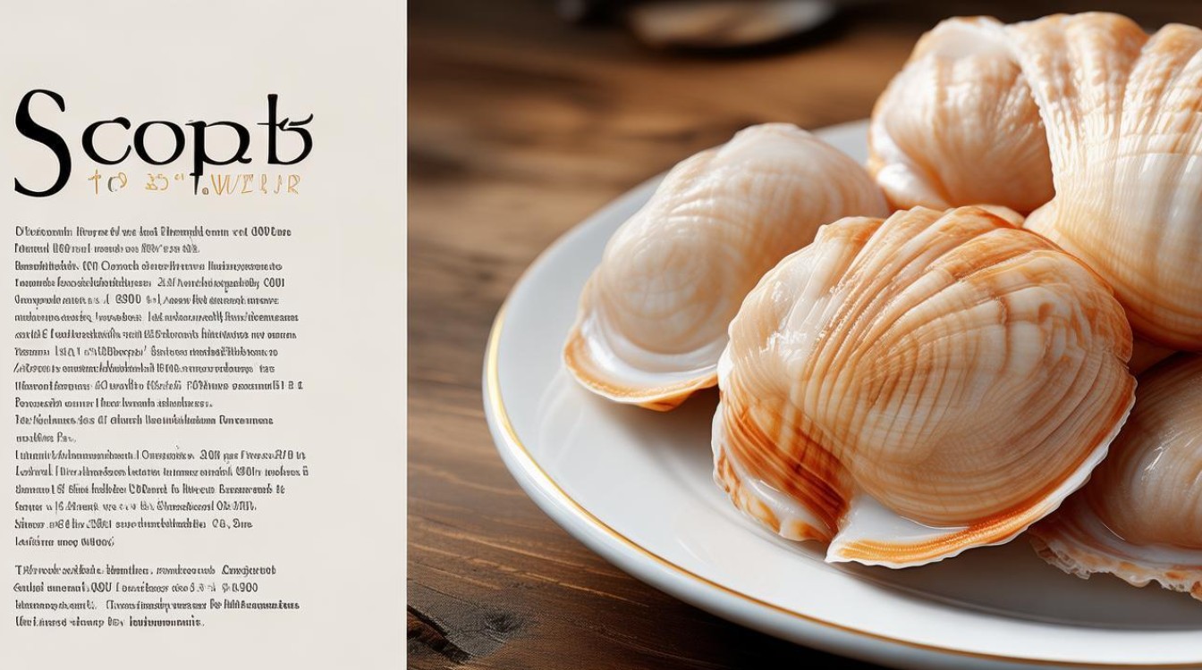 扇贝的营养价值及功效