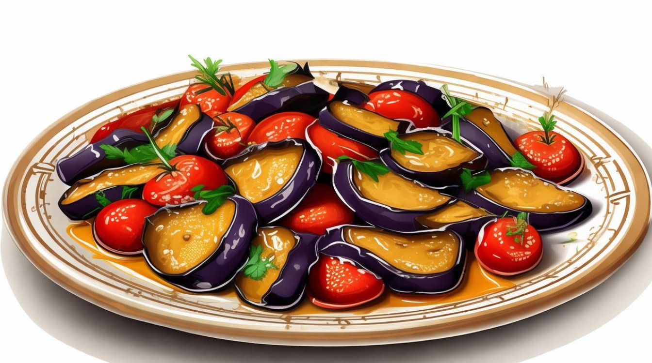 番茄炒茄子 番茄炒茄子