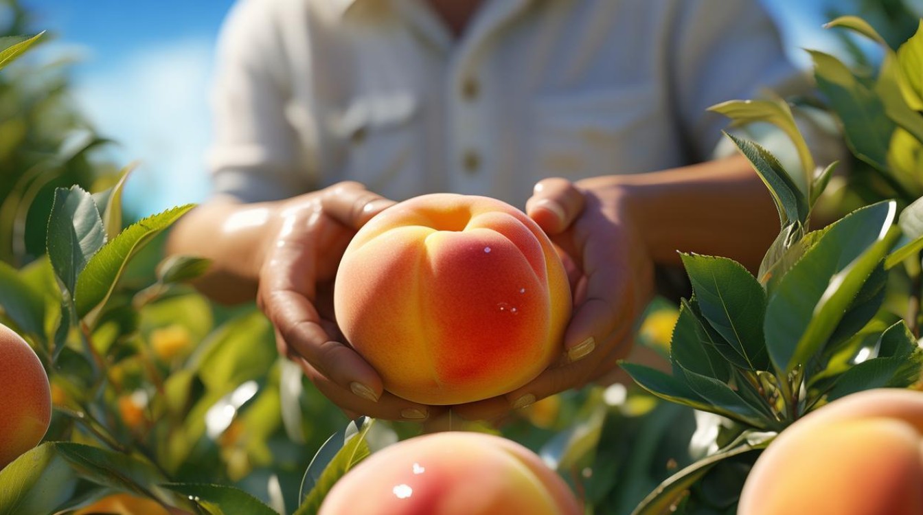 挑选桃子 挑选桃子