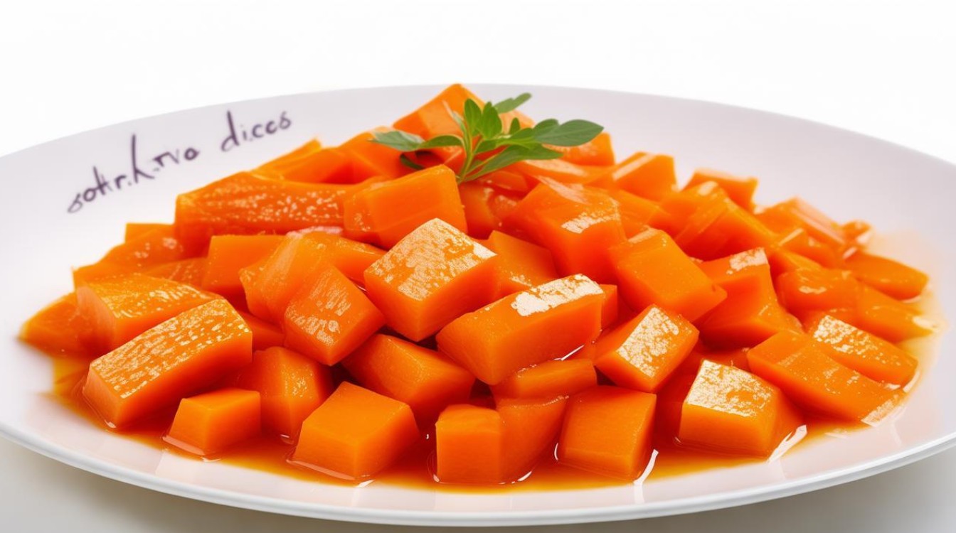 清炒胡萝卜丁