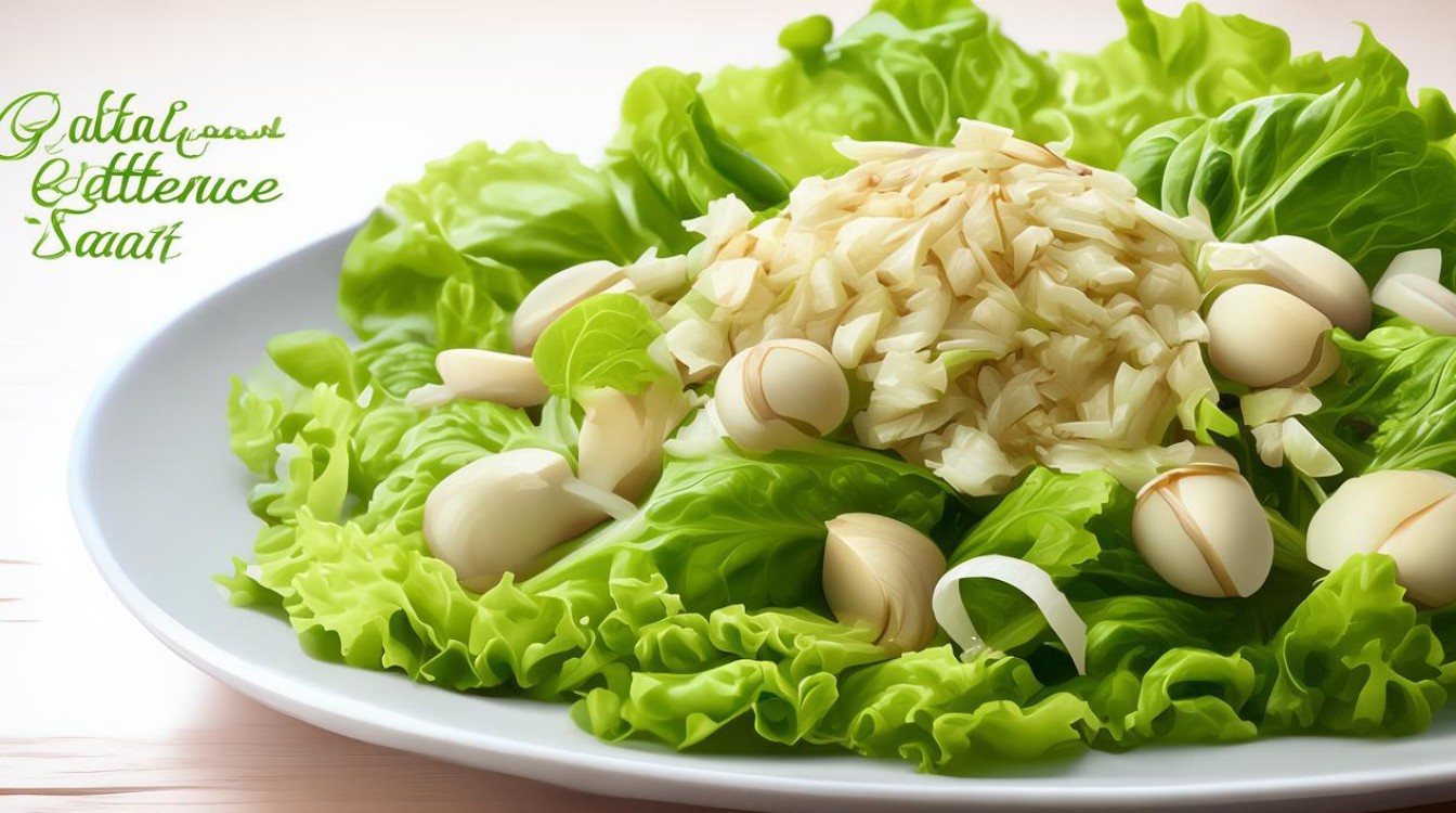 蒜泥生菜