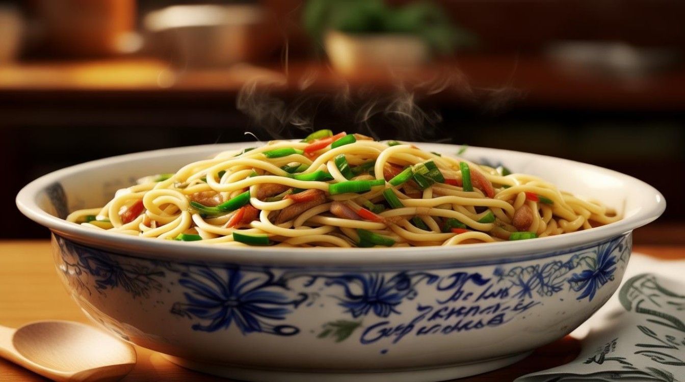 青椒肉丝面 青椒肉丝面