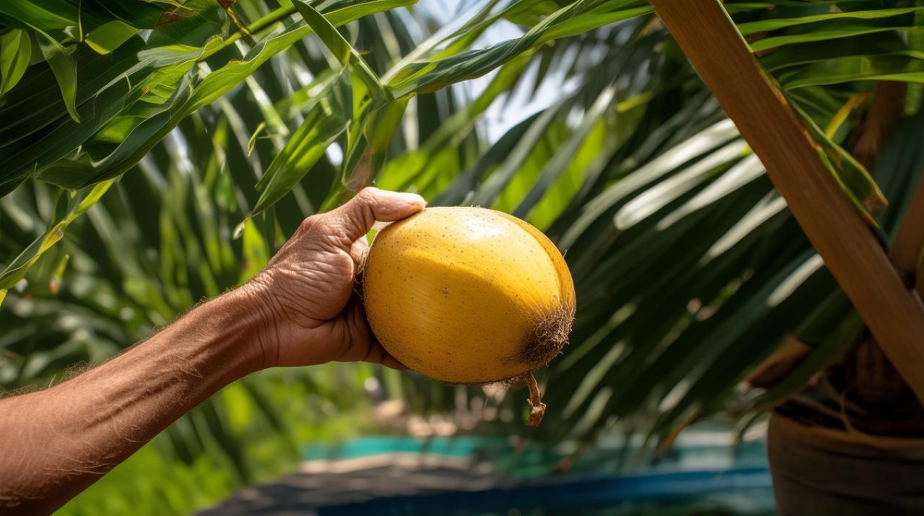 挑选椰子