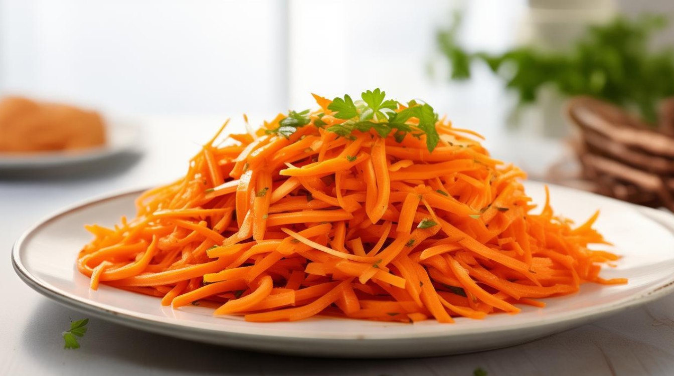 清炒胡萝卜丝