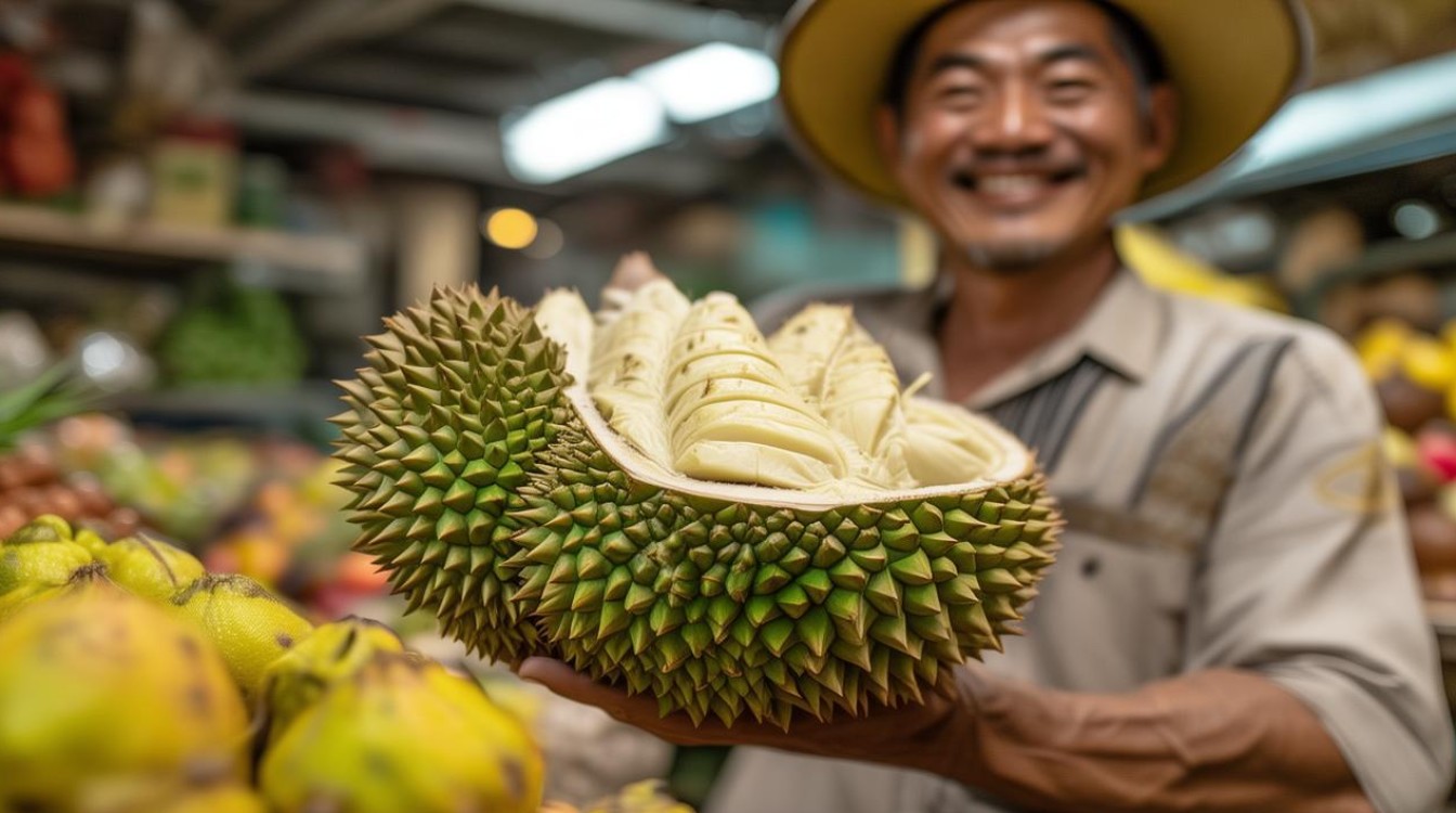 怎么样挑选榴莲