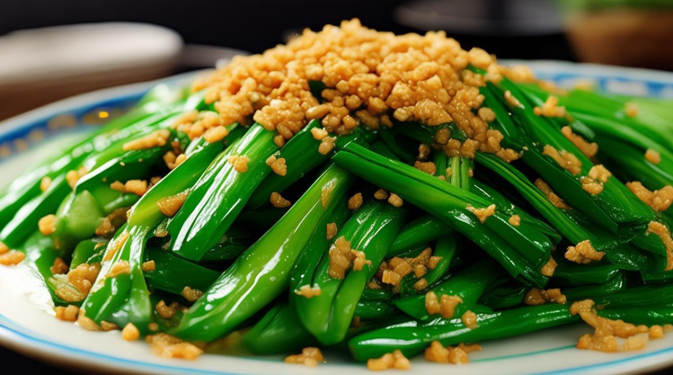 蒜蓉上海青 蒜蓉上海青