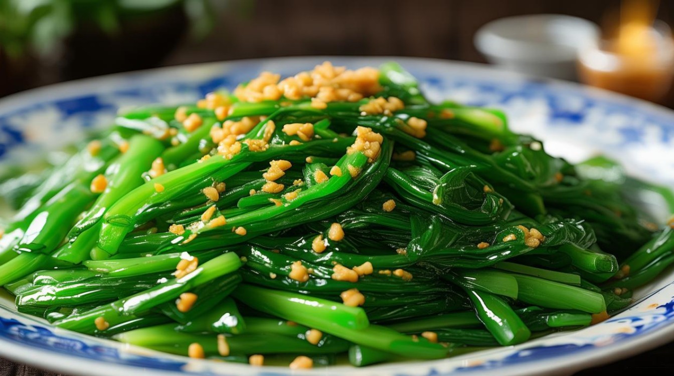 蒜蓉上海青 蒜蓉上海青