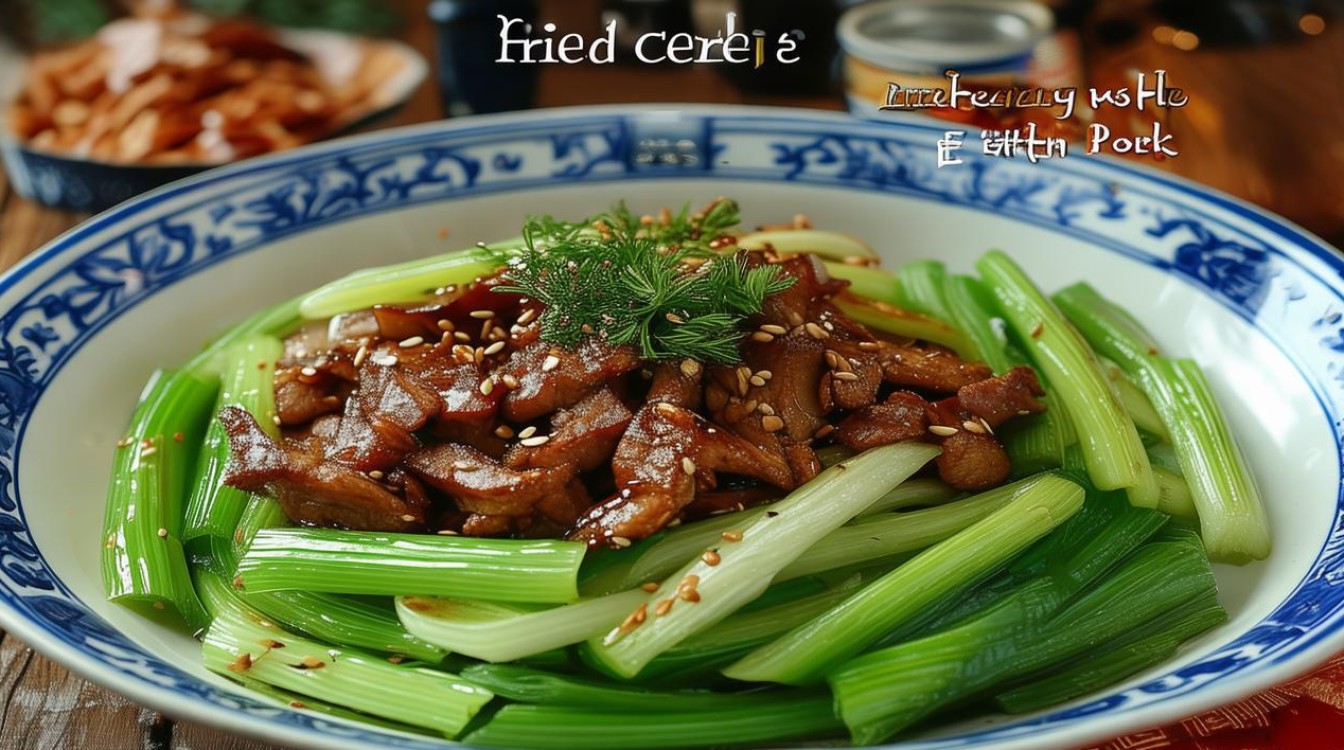 芹菜炒肉