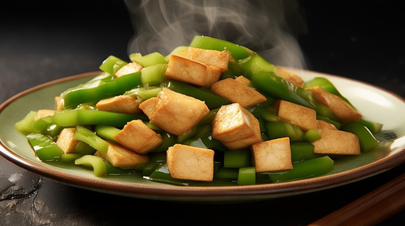 青椒炒香干 青椒炒香干