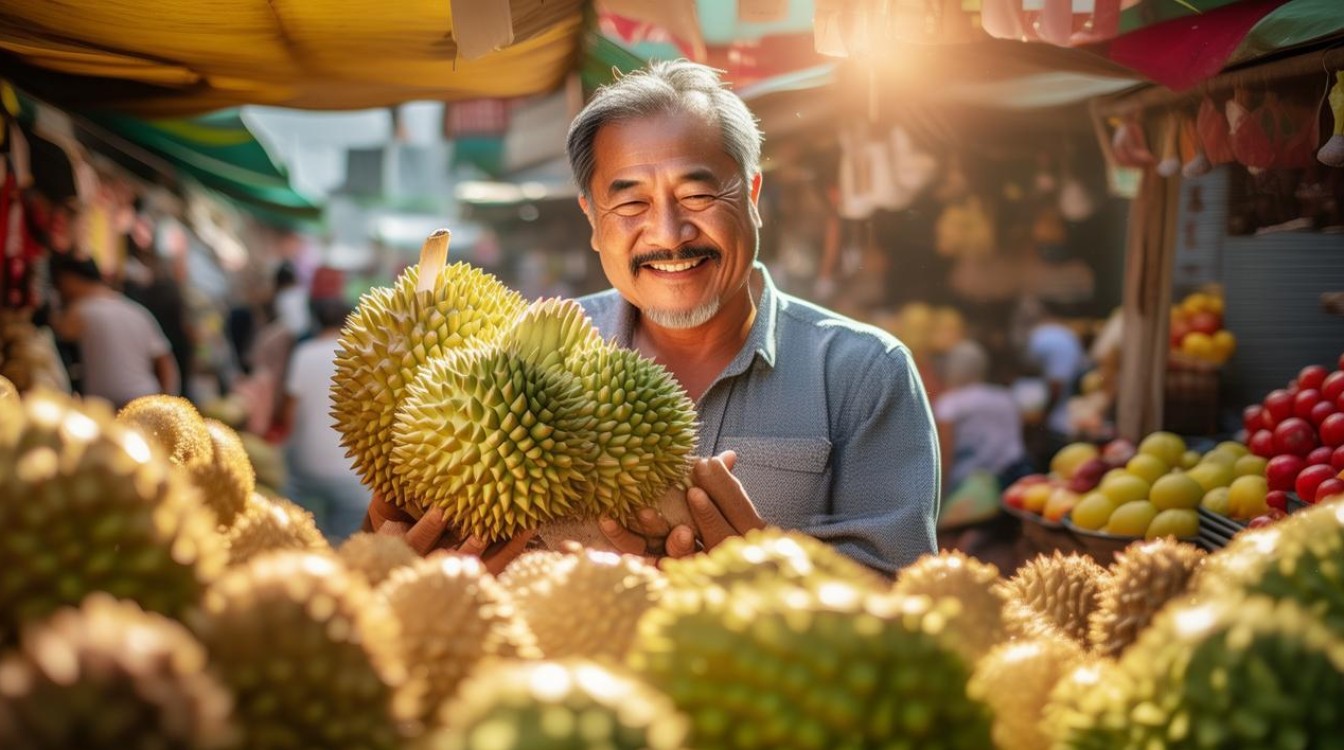 买榴莲怎么挑选