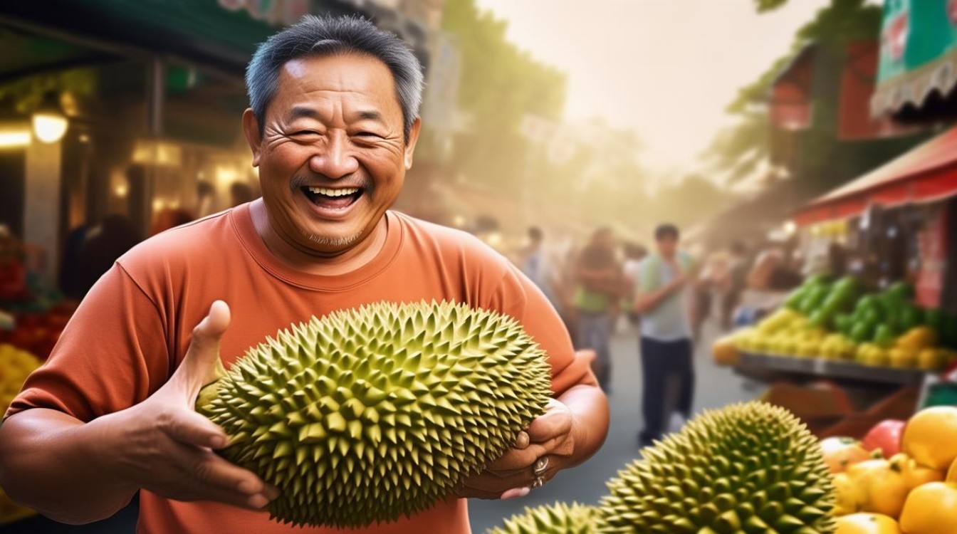 买榴莲怎么挑选