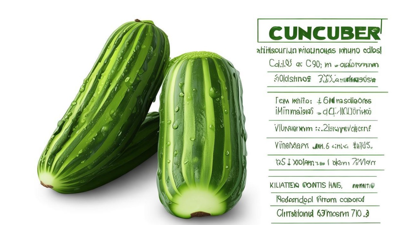 黄瓜的营养价值