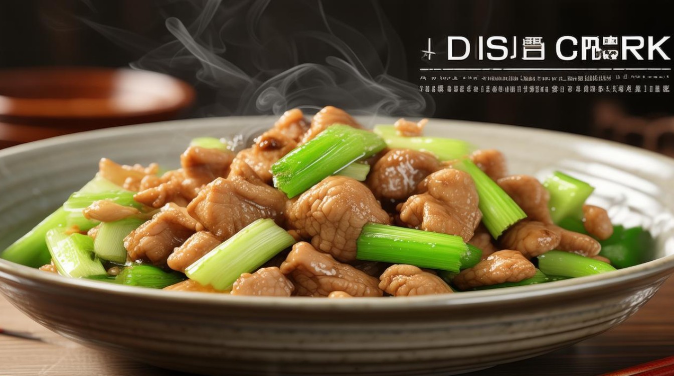 芹菜炒肉丁 芹菜炒肉丁