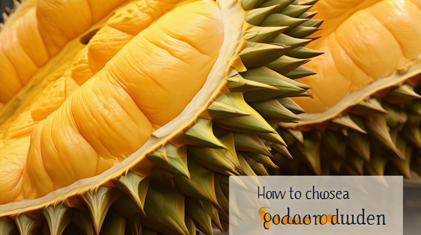 金枕榴莲怎么挑选