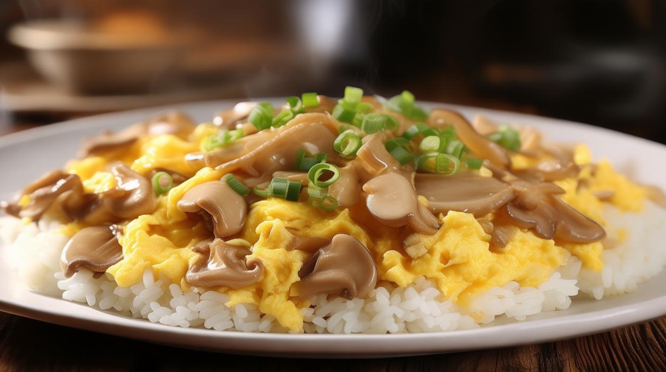 木须炒蛋饭