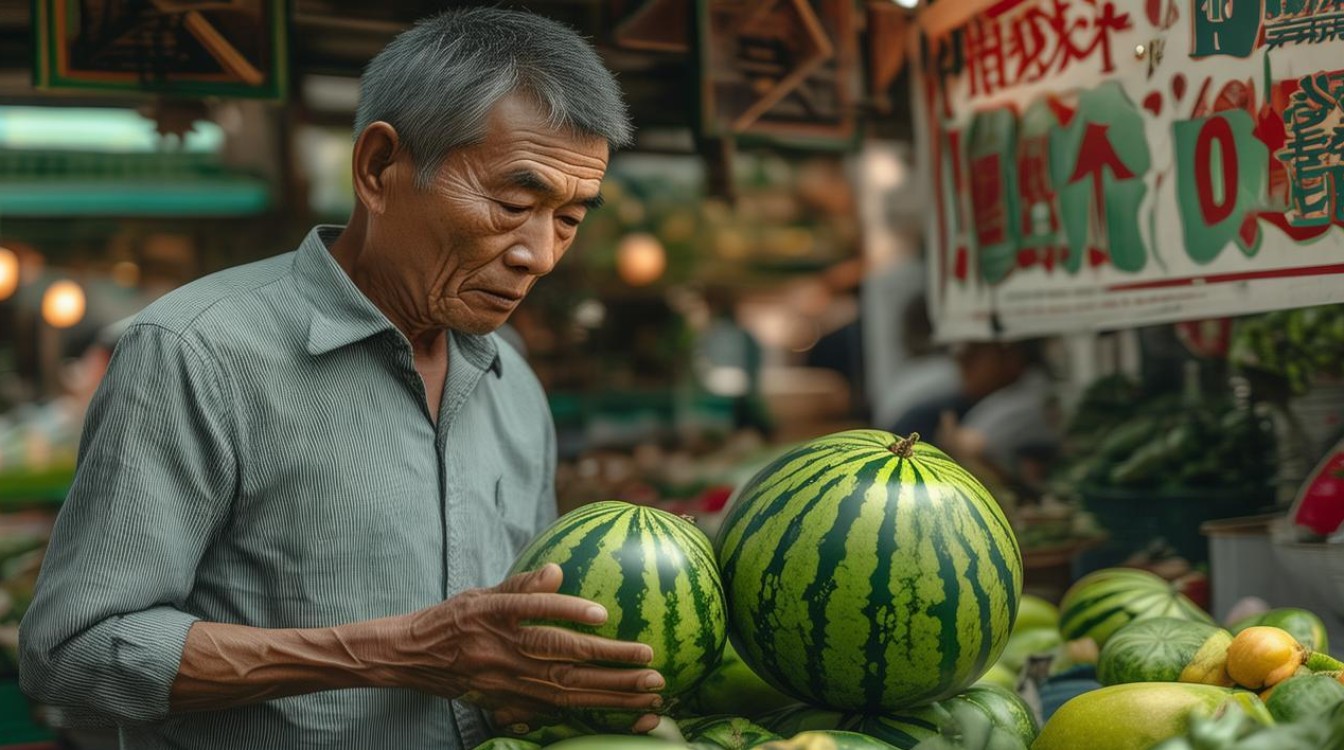 怎么挑选西瓜