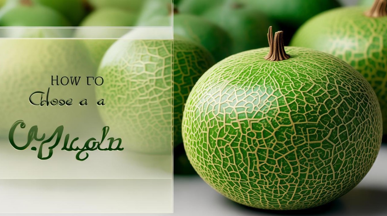 香瓜怎么挑选