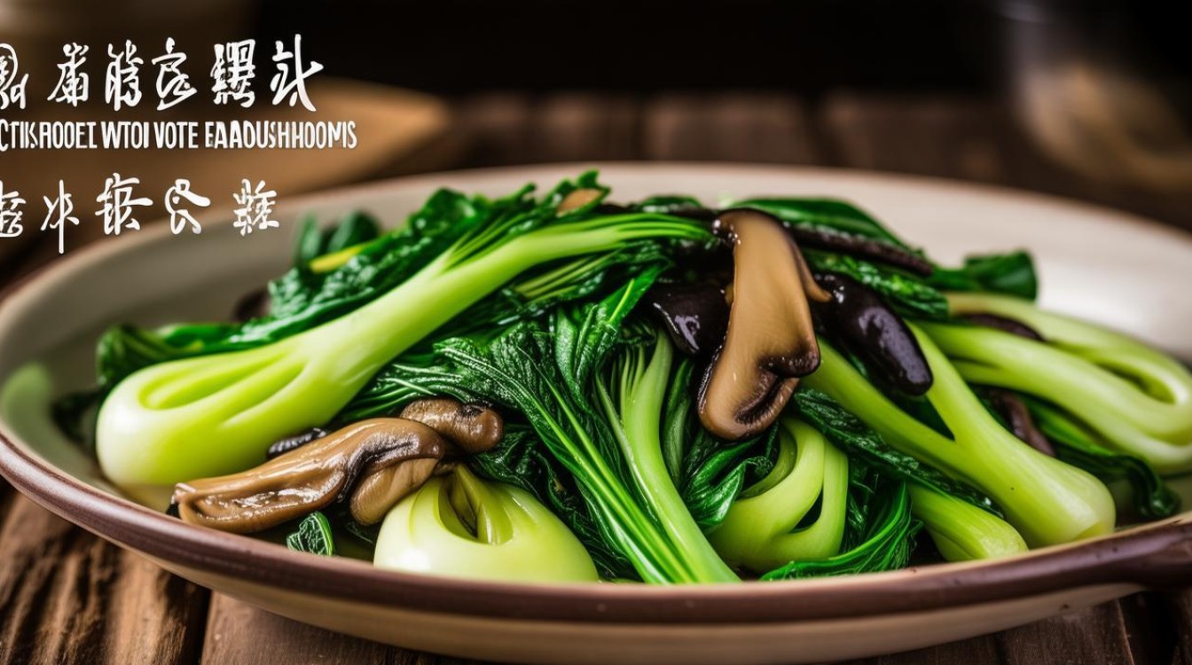 菠菜炒木耳 菠菜炒木耳